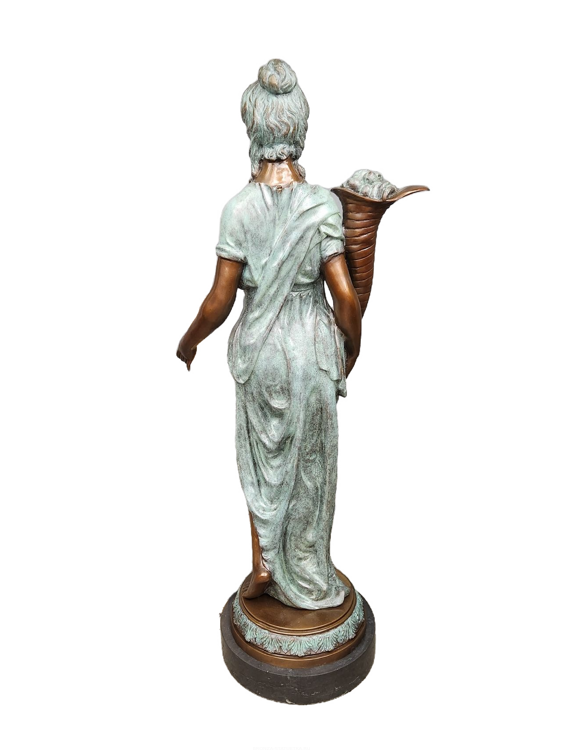 Бронзовая статуэтка "Деметра - богиня плодородия" (ЕР-549S)